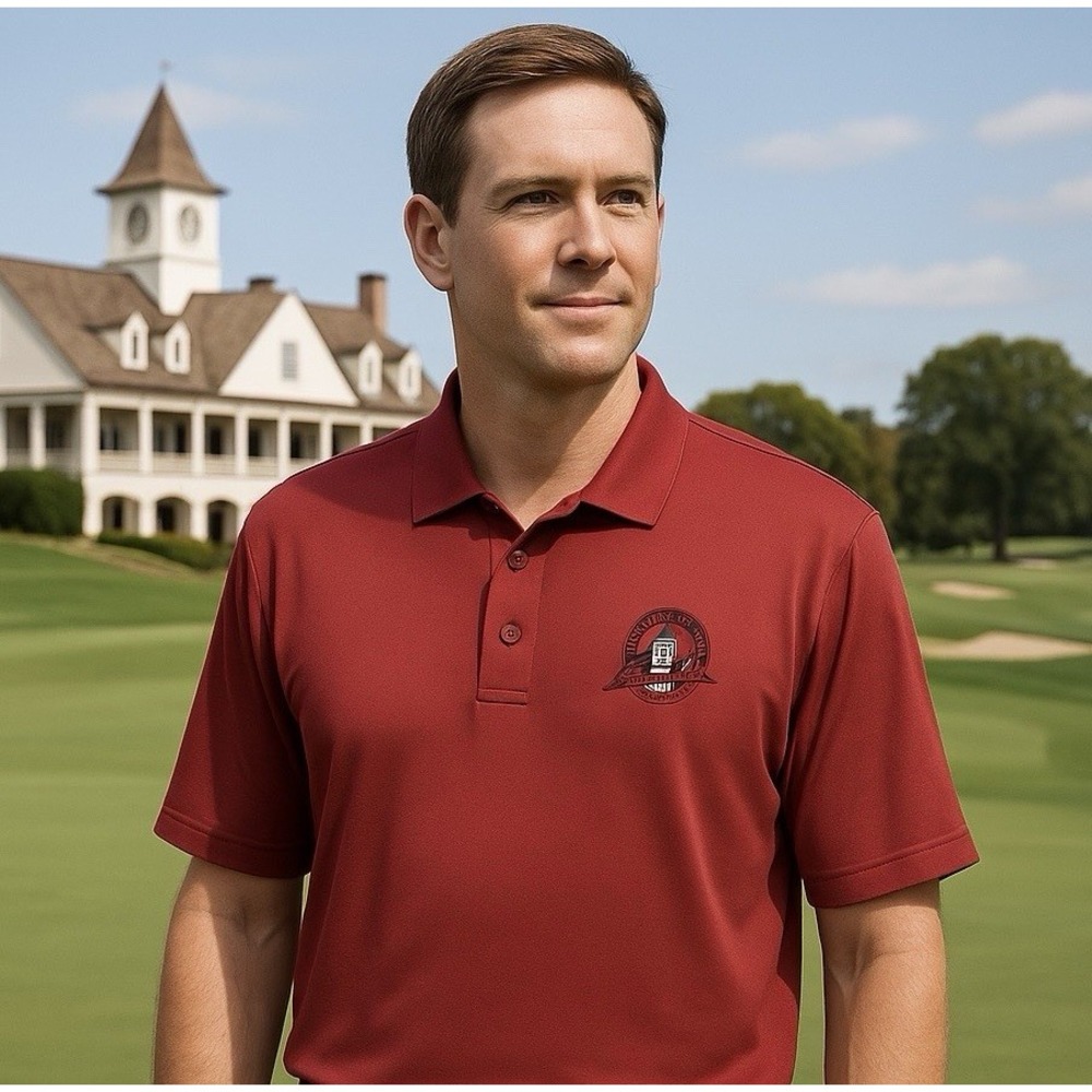 Cutter & Buck 89th PGA Championship 2007 Southern Hills Red XL Polo Short Sleeve